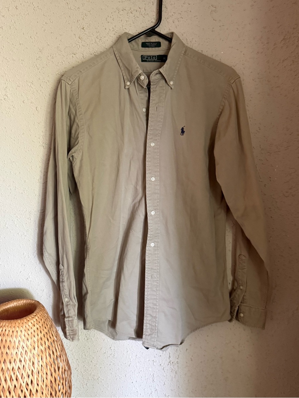Vintage Made in the USA Polo Ralph Lauren Button Up